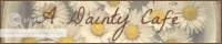 ✿ A Dainty Café banner