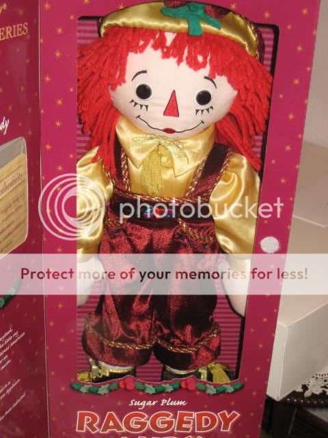 Applause RAGGEDY ANDY **Holiday Series** DOLL ** NIB  