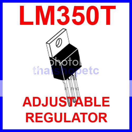 LM350T LM350 Adjustable Volt Regulator 1.2   33V 3A  