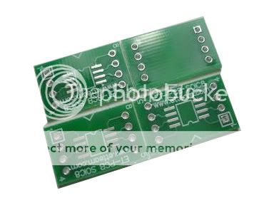 description adapter for standard 8 soic smd parts to convert