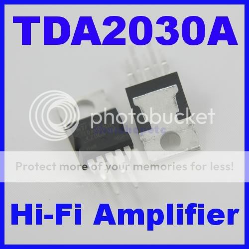 TDA2030A TDA2030 18W Hi Fi Amplifier 35W Driver by ST  