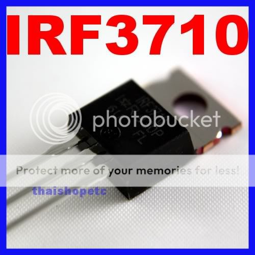 20 x IRF3710 IR Power MOSFET N Channel 57A 100V    