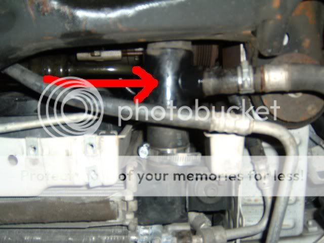 2000 Ford taurus bottom radiator hose #8