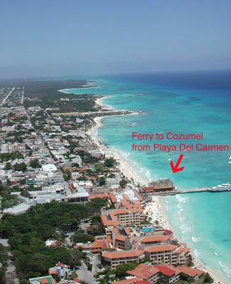 Ferry to Cozumel from Playa del Carmen