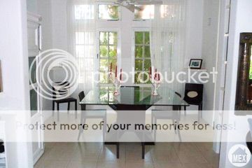 Dining room in Playa del Carmen home for sale