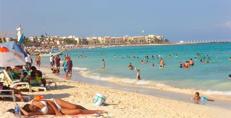 Playa del Carmen Beach