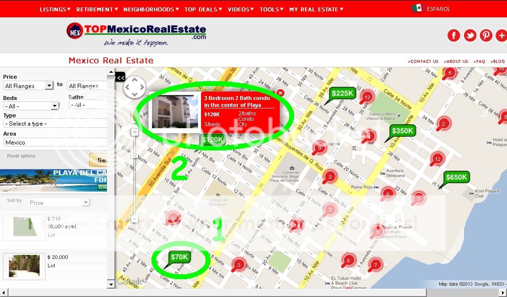 Property search in Mexico