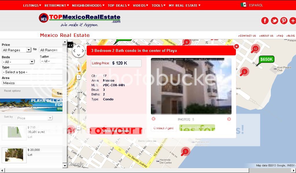 Property search in Mexico