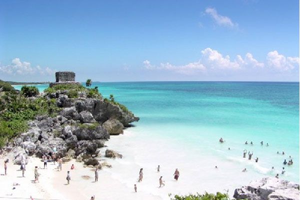 Tulum Beach - Archaeological Zone