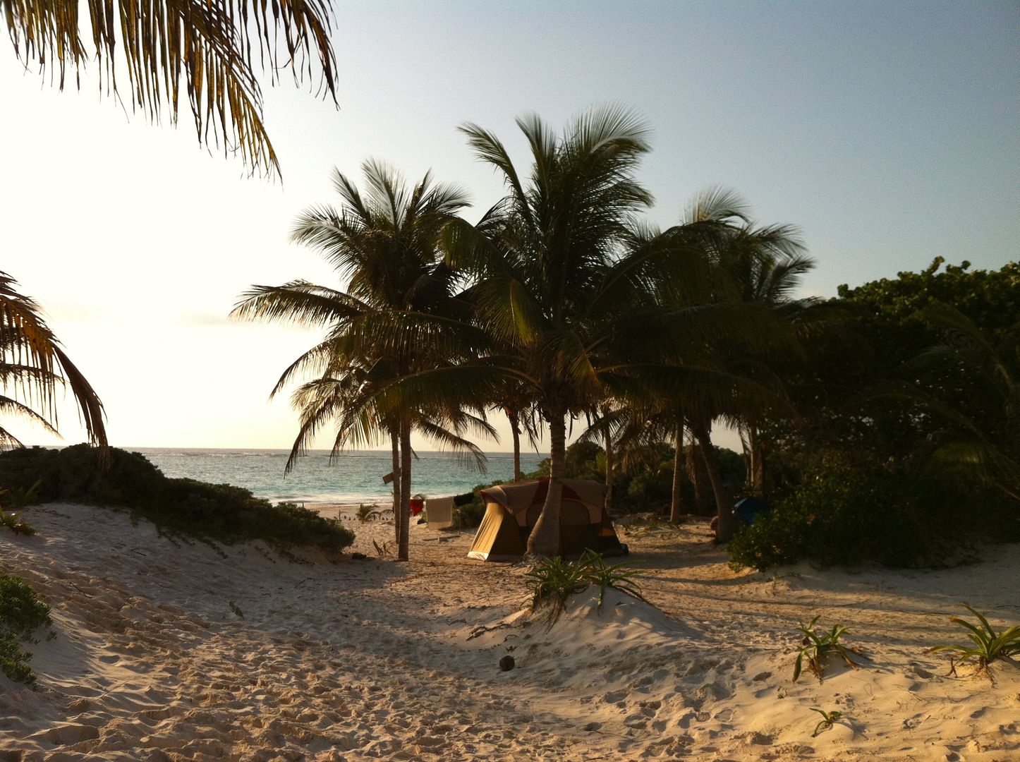 Camping in Tulum - Retirement in Mexico