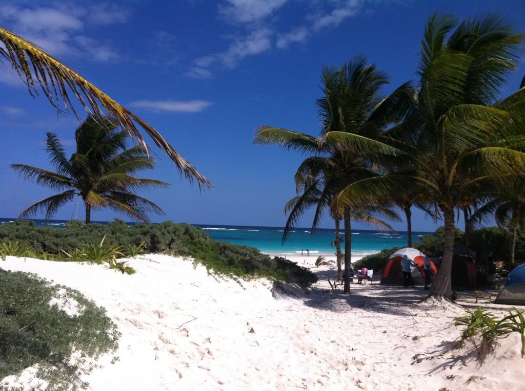 Camping in Tulum - Retirement in Mexico