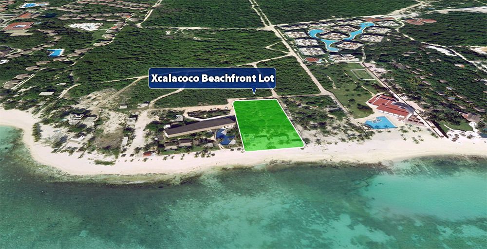 Xcalacoco beachfront Lot