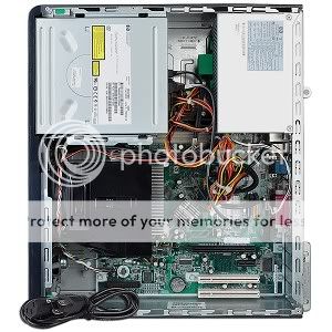 HP COMPAQ 5750 AMD 2.1 X64 2GB RAM DVD ROM DVI AND VGA VIDEO SMALL 