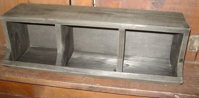 PriMiTiVe Old Replica GENERAL STORE BIN Seed Box Shelf  