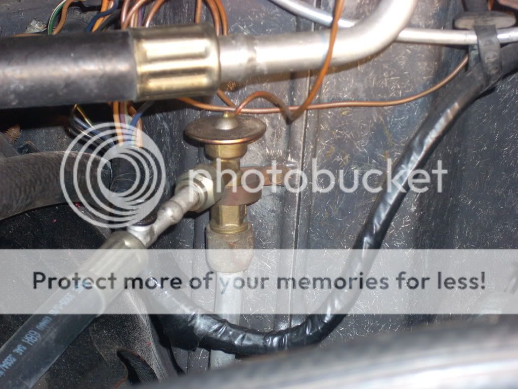 A/C charge and POA valve