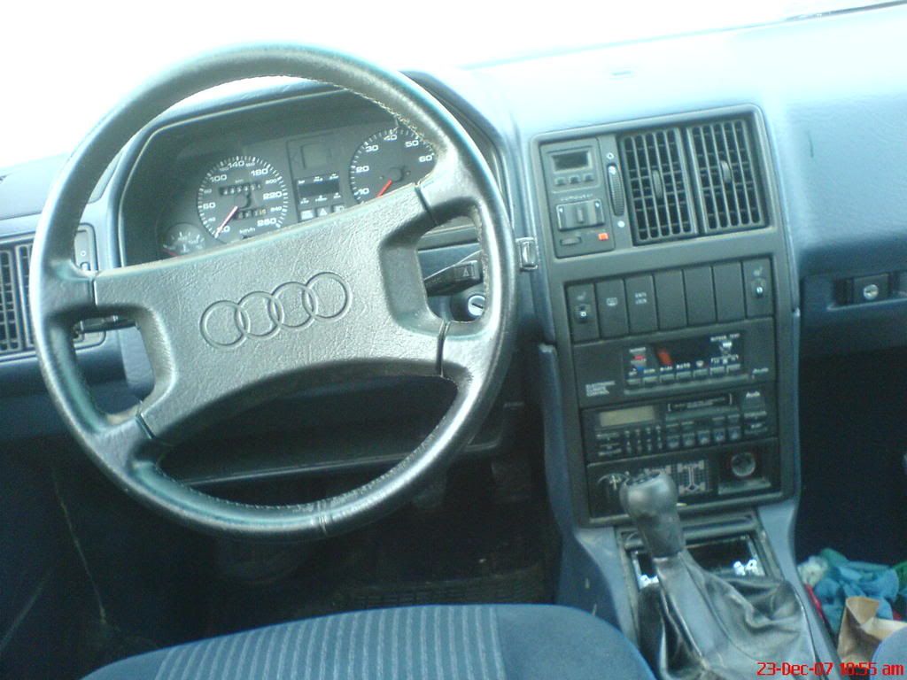 Audi 5000 Interior