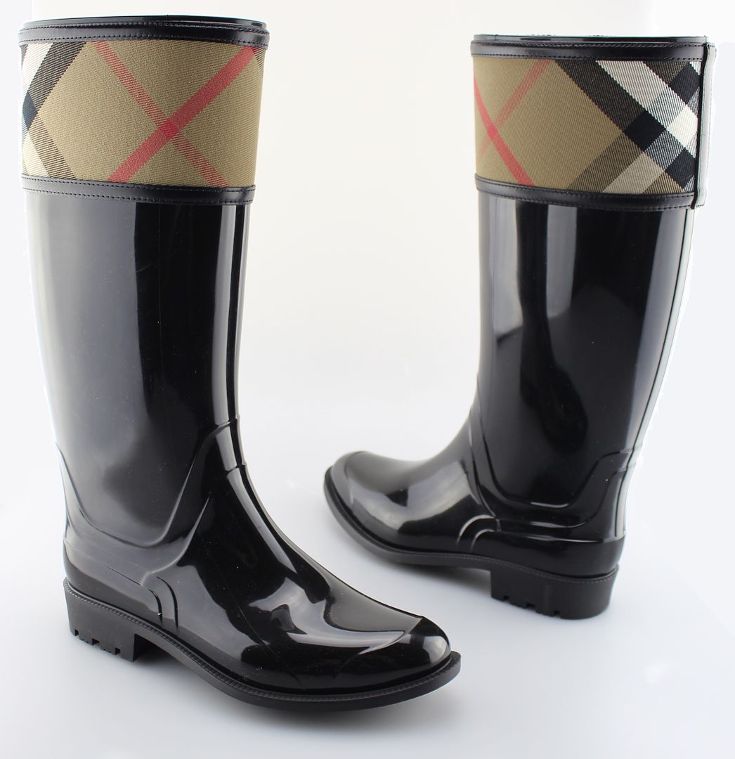 burberry rain boots size 12