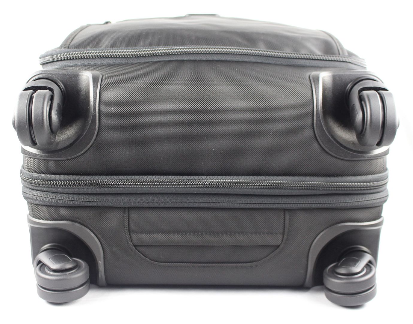 TUMI 'Alpha 2' Black Nylon Continental Expandable 4Wheeled CarryOn