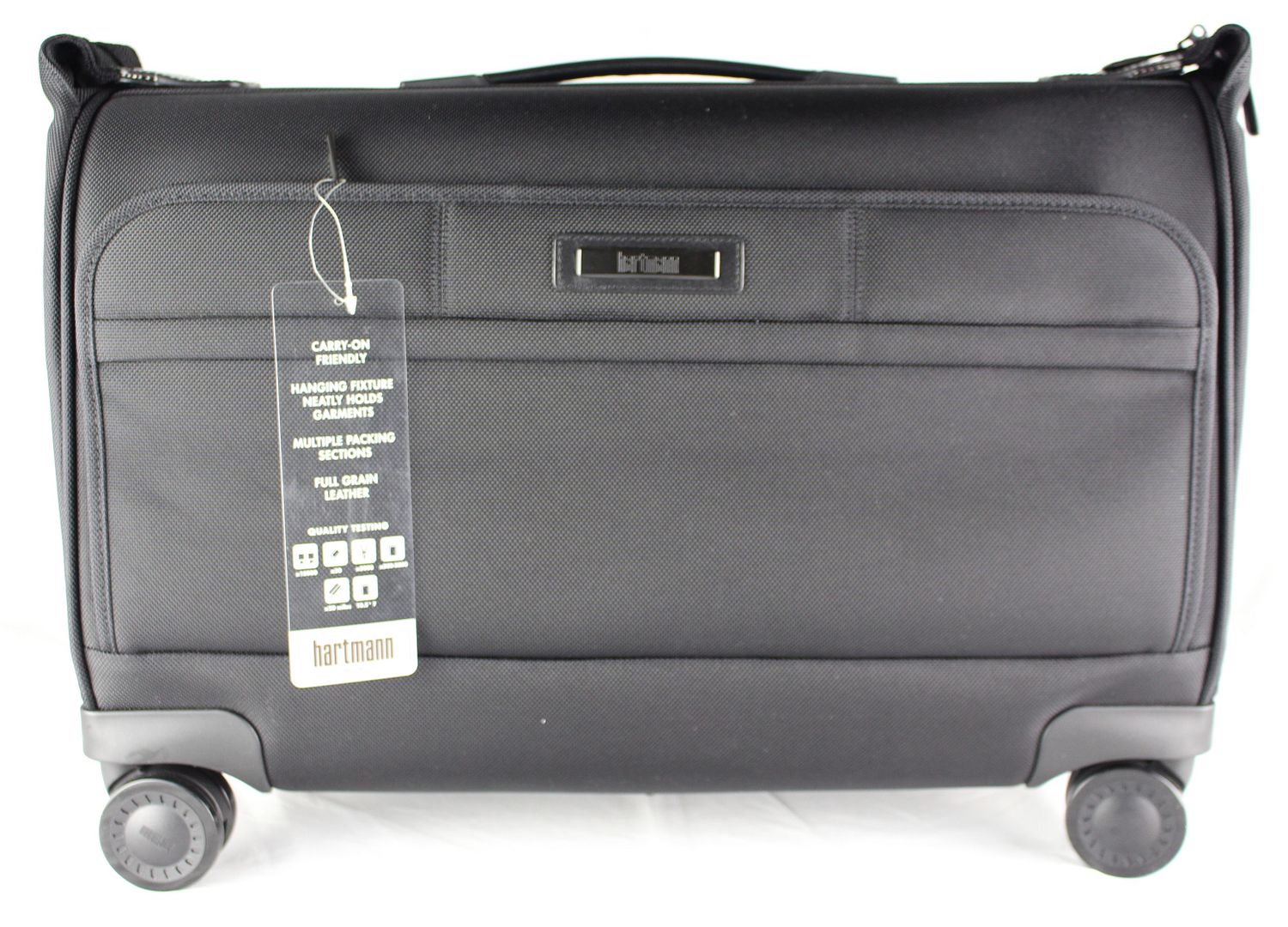 spinner garment bag carry on