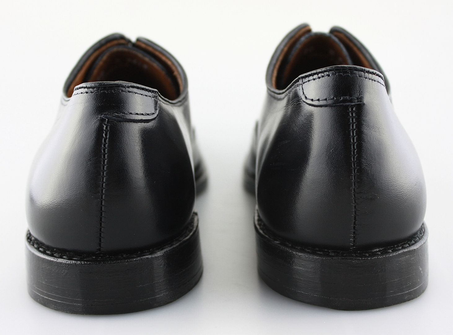 Men's ALLEN EDMONDS 'Park Avenue' Black Cap Toe Leather Oxfords Size US ...