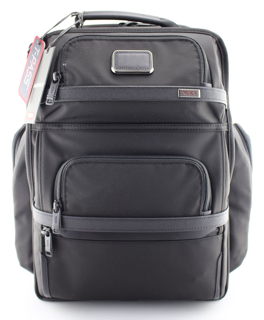 TUMI 'Alpha 3 T-Pass' Black Nylon Business Class Backpack - 1173481041 ...