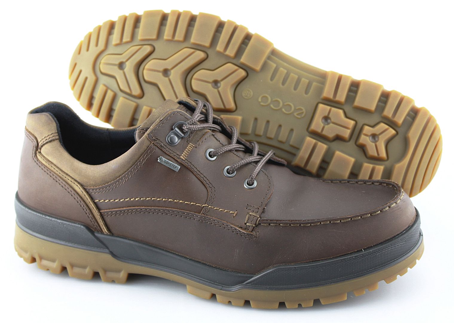 ecco track ii moc low brown